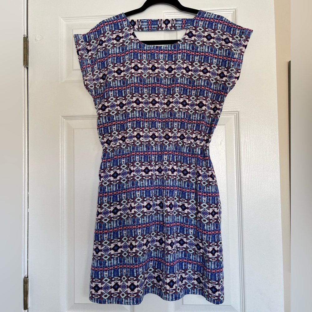 Pink Republic Abstract Design Top Size M
